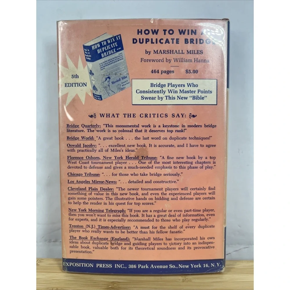 All Fifty-Two Cards – Marshall Miles – 1963 First‎ Edition First Printing HC wDJ